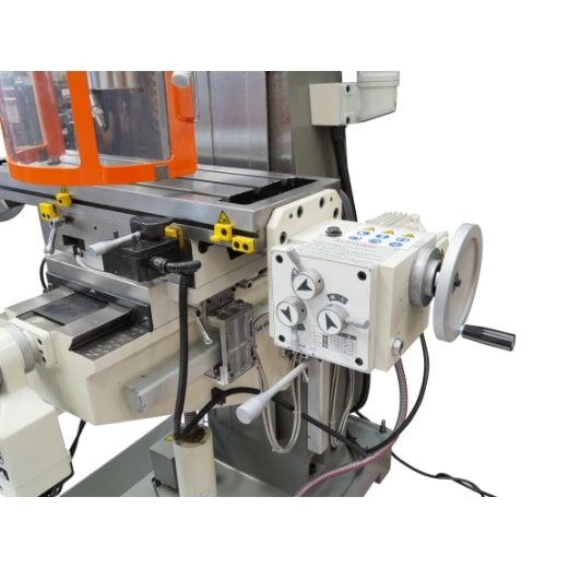 Getriebe Fräs- und Bohrmaschine Modell MFB 50 LGT inkl. 3-Achs Digitale Positionsanzeige – Bild 3