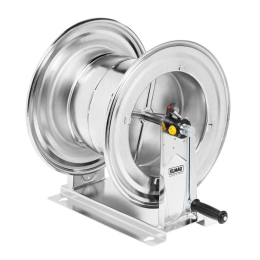 Manueller Schlauchaufroller Edelstahl Serie 430