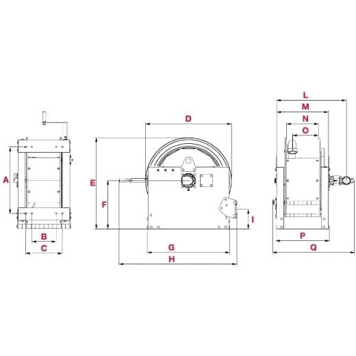 INDUSTRIE Schlauchaufroller Serie 700 / L 410 – Bild 3