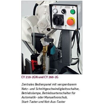 Gehrungs-Bandsägemaschine Modell CY210-2GN – Bild 3