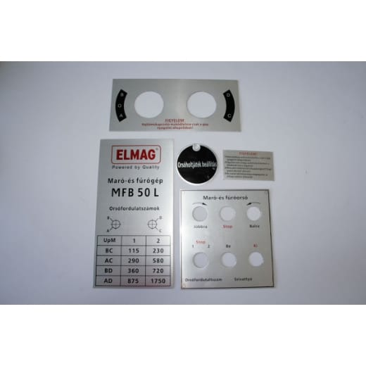 Schilder 'UNGARISCH'