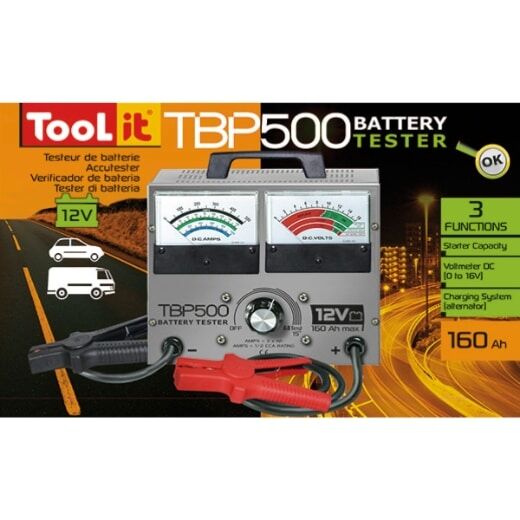 Batterie-Testgerät 10-160 Ah 12 Volt Modell TBP 500 – Bild 2