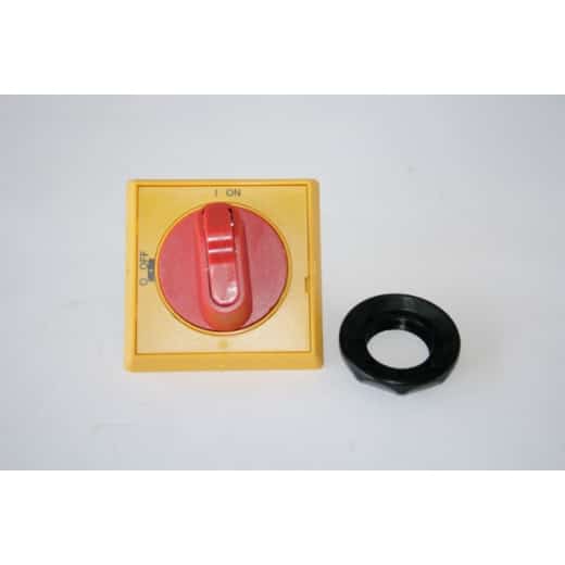 Hauptschalter ON/OFF (gelb/rot)