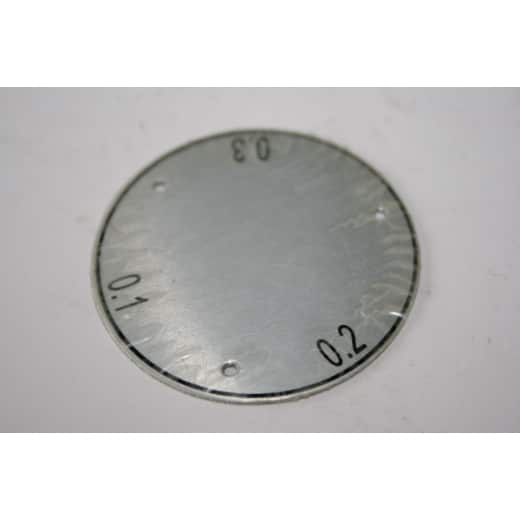 Metallabdeckung für Vorschubrad