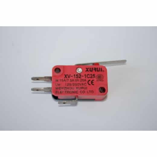 Microschalter für Längsvorschub