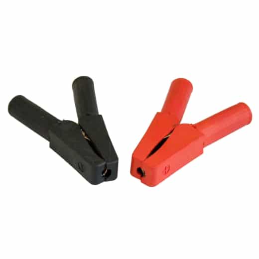 Polklemmen-Set je 1x rot + schwarz