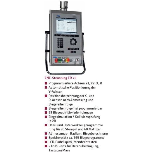 Hydraulische Abkantpresse 3-Achsen – Bild 5