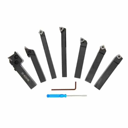 Wendeplatten-Drehmeißel-Satz