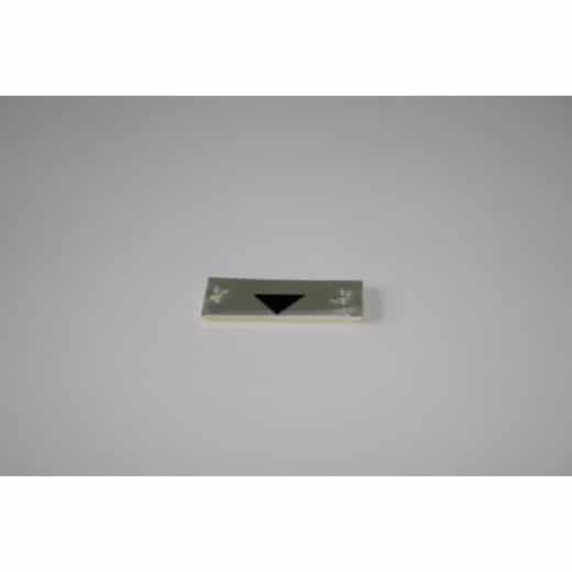 Pfeil zu Gehrungsskala