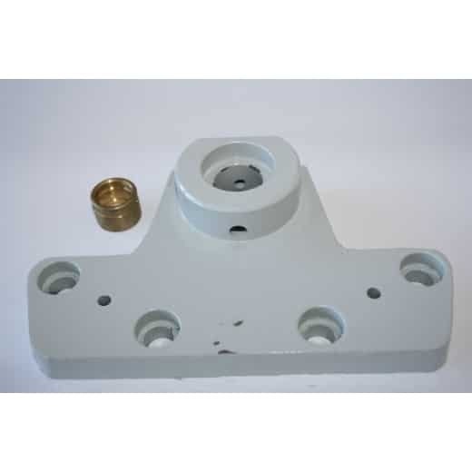 Flansch bei Handrad (X-Achse)