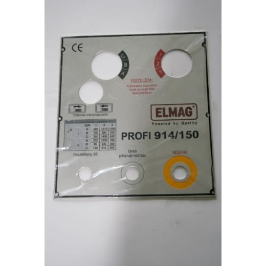 Metall-Frontschild 'UNGARISCH'