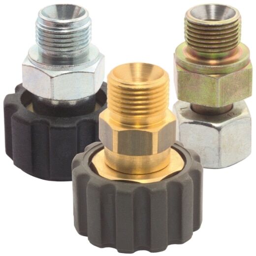 HD-Doppelnippel 'Messing'