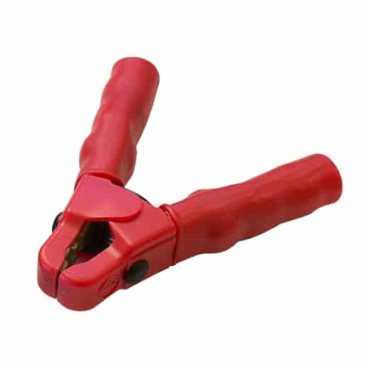 Polklemme (rot +) - vollisoliert