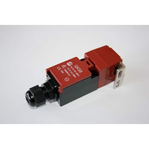 Microschalter für Sägebandabdeckung