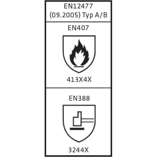 5-Finger-Schweißerhandschuhe WELDAS 10-2101 L – Bild 2