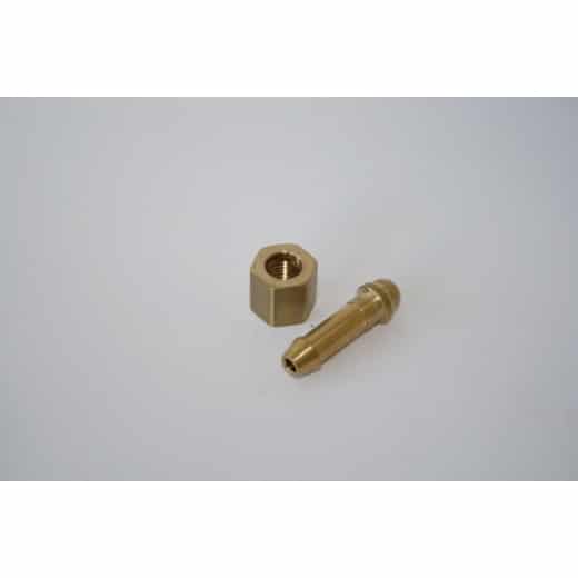 Schlauchtülle mit Überwurfmutter