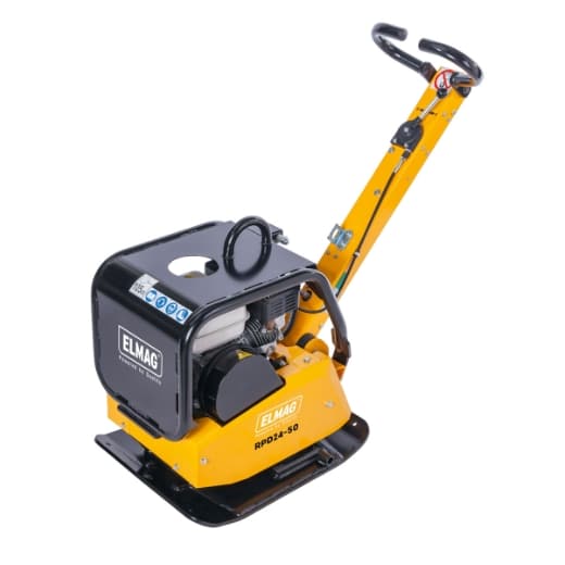 Rüttelplatte reversierbar