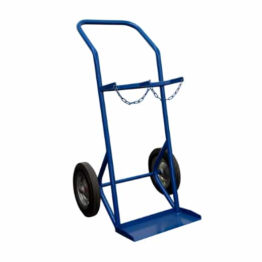 Stahlflaschenwagen für 2 x 50 l Flaschen