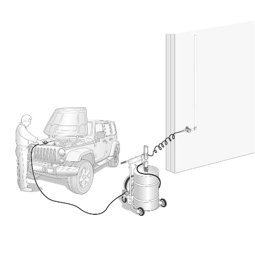 DL-Ölabgabegerät fahrbar PREMIUM OIL PUMP – Bild 2
