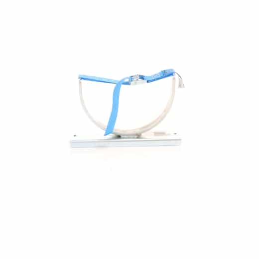 Gasflaschenwandhalterung mit Spanngurt