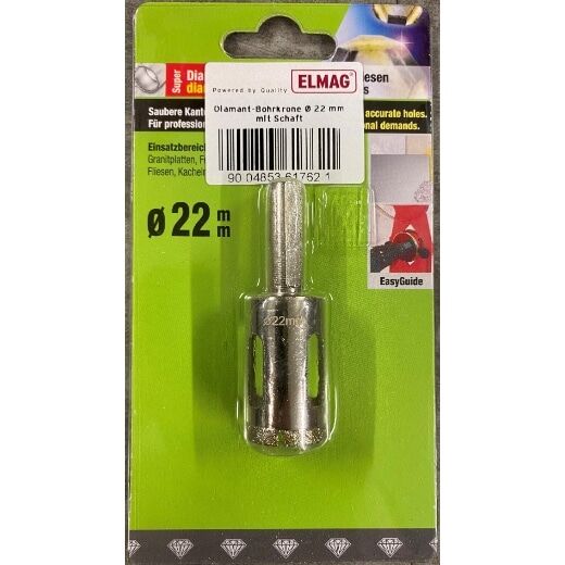 Diamant-Bohrkrone Ø 22 mm