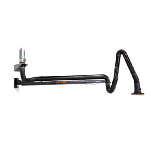 Absaugarm in Rohrausführung