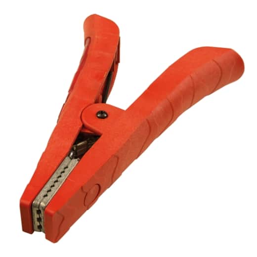 Polklemme (rot +) - vollisoliert