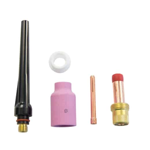 WIG-Gaslinsen-Zubehör-Set (5-teilig) - Auslaufartikel