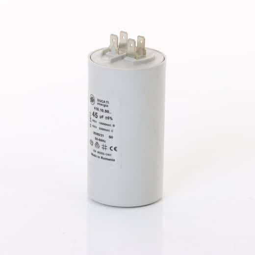 Kondensator 45µF STM 610/350, 230 Volt