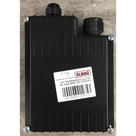 PVC-Klemmgehäuse (u.a. für Kondensator)