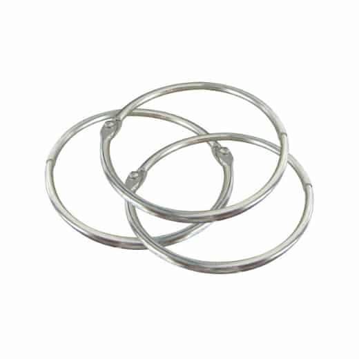 Vorhanghaken verzinkt für Rohr-Ø 1' (33