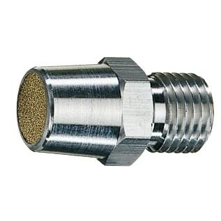 Dämpferdüse mit Sintereinsatz