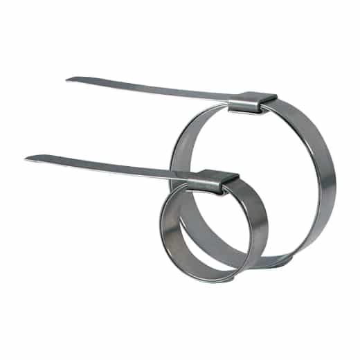 Schlauchschelle für Flaschenrüttler