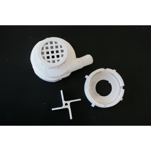 PVC-Teil mit Bajonet mit Schlauchanschluß