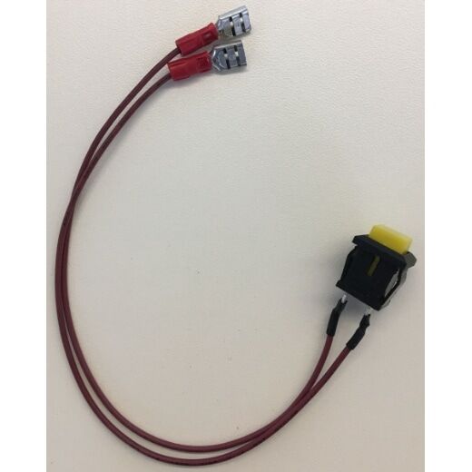 Testknopf 'gelb' inkl. Anschlüsse