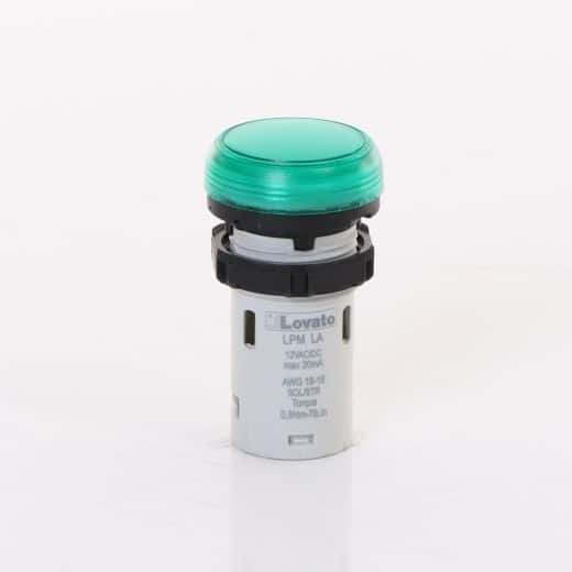 LED Lampe 'grün' 12V AC/DC IP65 (20mA)