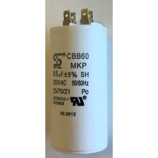 Kondensator 65uF - 250V