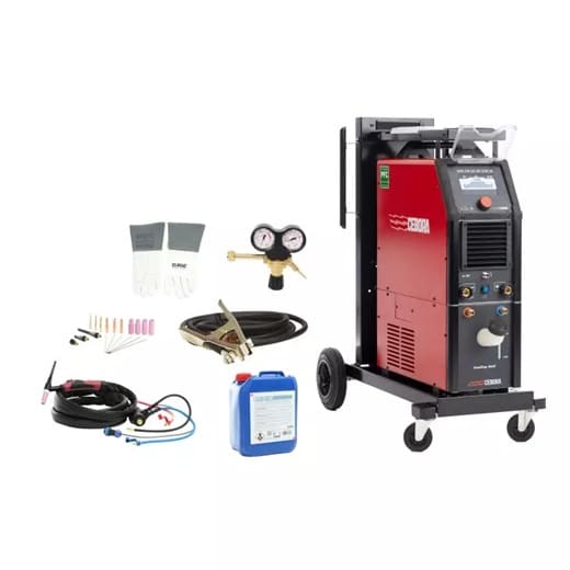 Profi WIG-AC-DC-Schweißinverter 'PFC' WIN TIG 'AC-DC' 230 M - ECO-SET-W