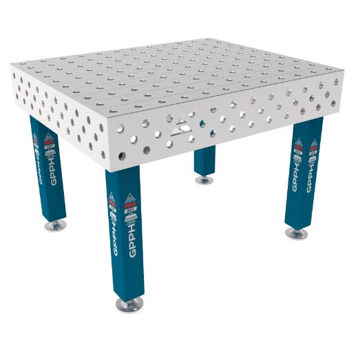 Edelstahl Schweißtisch PRO 1200x1000 mm 28-100x100