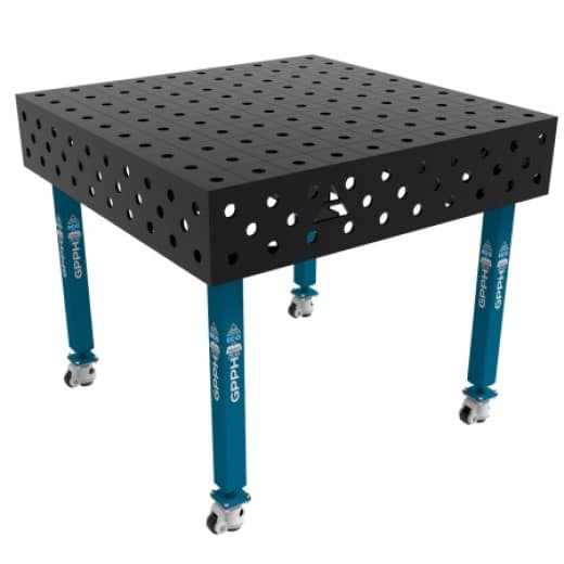 Schweißtisch ECO auf Rädern 1000x1000 mm 28-100x100