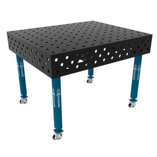 Schweißtisch ECO auf Rädern 1200x1000 mm 28-100x100