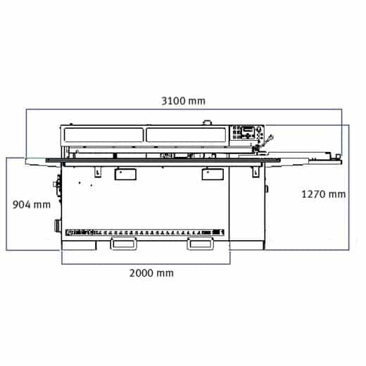 Kantenanleimmaschine minimax me 28t ER