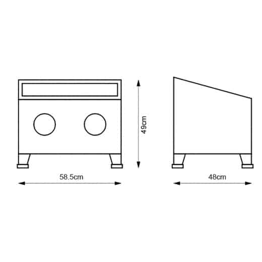 Sandstrahlkabine SSK 1
