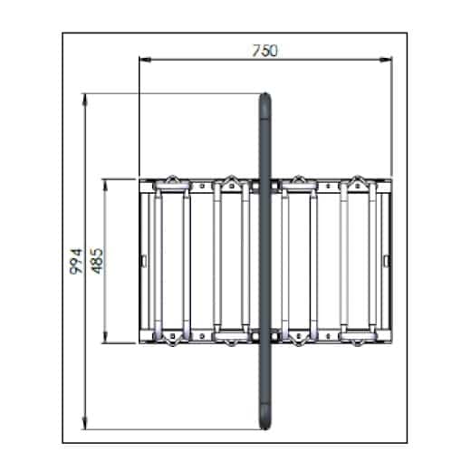 B2Minck doppelseitig 375mm
