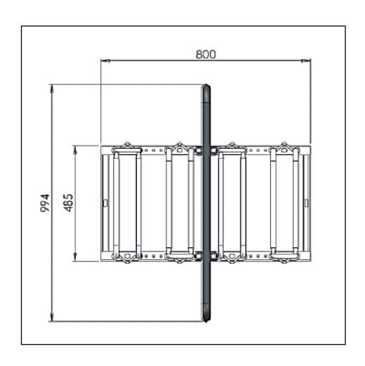B2Minck doppelseitig 400mm