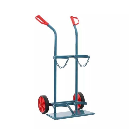 Stahlflaschenwagen für 2 x 10 l Flaschen