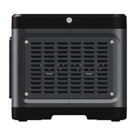 Seitliche Ansicht der Powerstation PPS 1200 mit großem Lüftungsgitter.