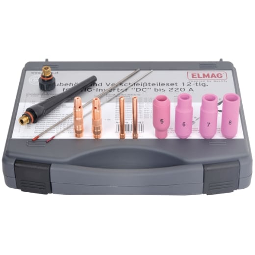 WIG-Verschleissteile-Set 12 tlg. SR 18/26