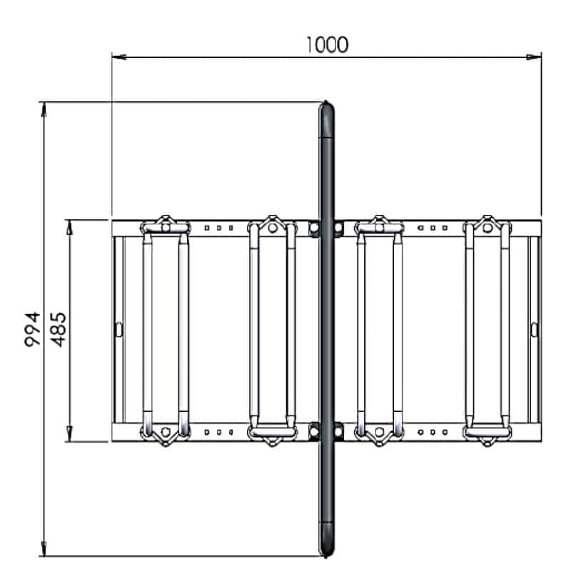 Fahrrad Parker B2Minck einseitig – Bild 16