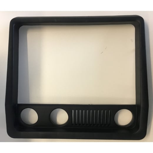 PVC-Gehäuse-Front-Rahmen schwarz